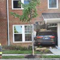 <p>Firefighters extricated the driver at the Willows at Wesmont Station apartment in Wood-Ridge</p>