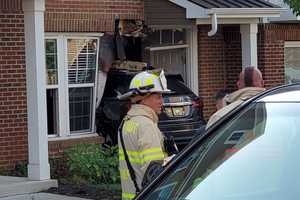 SUV Crashes Through Front Door Of Wood-Ridge Townhouse