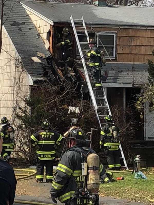 Power Line Falls, Causing Nanuet House Fire