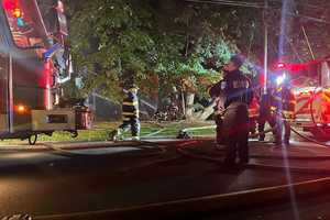 Multi-Alarm Fire Rips Through Roselle Home