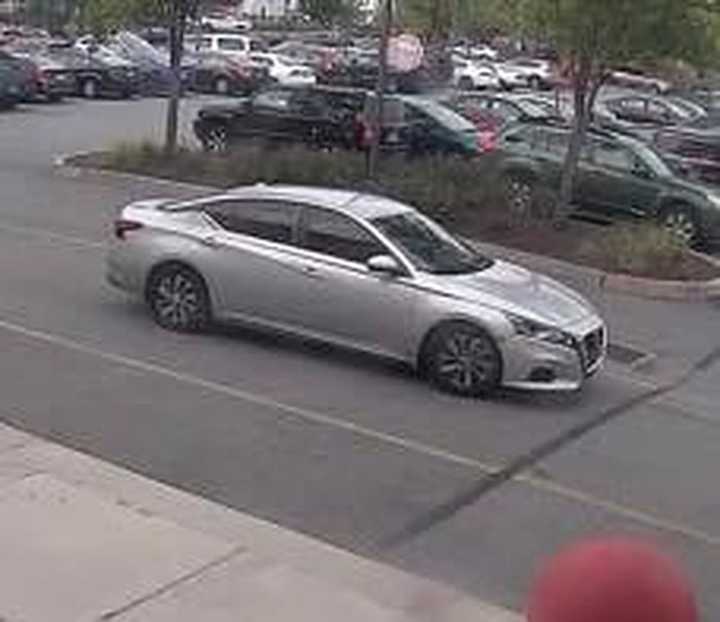 The vehicle believed to be involved in the armed carjacking.