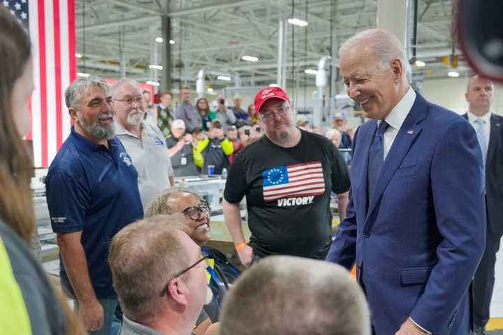 'You Out Biden-ed Yourself:' John Oliver Jokes On HBO About President's Trip To Maryland Plant