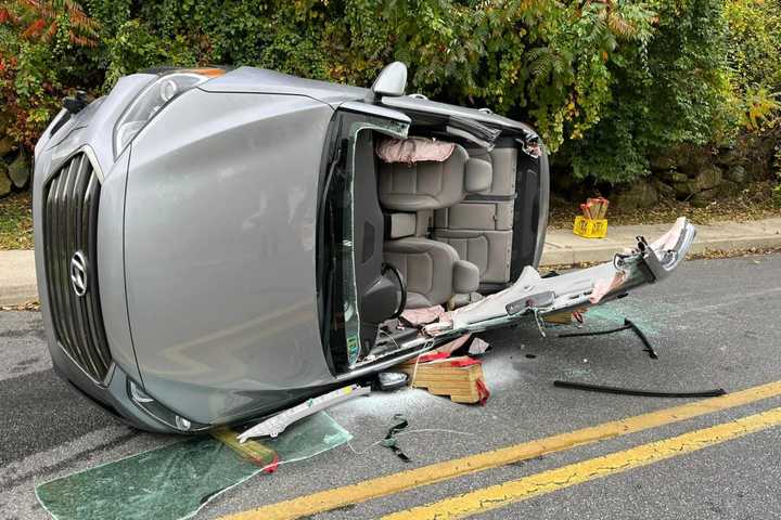 Car Crashes After Driver Swerves To Avoid Deer In Lehigh Valley: Police