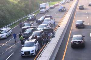 What Can Happen When You Follow Too Closely? How About A 6-Car Rush-Hour Pileup (On Route 208)?