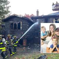 <p>Matt and Lisa Patterson lost just about everything in the afternoon fire at their Park Ridge home.</p>