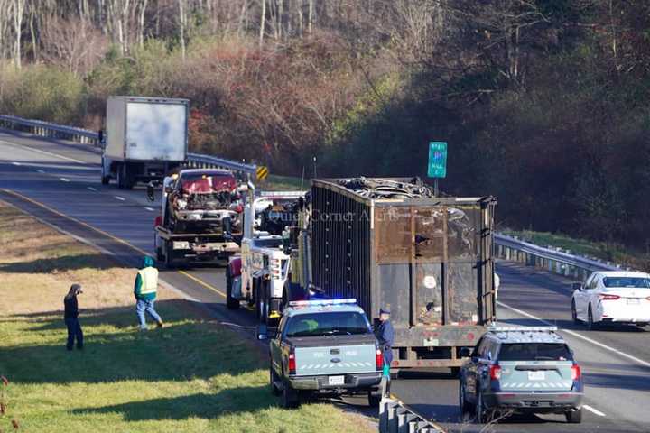 UPDATE: Driver Hospitalized In Wrong Way Crash On I-395 In Central Mass