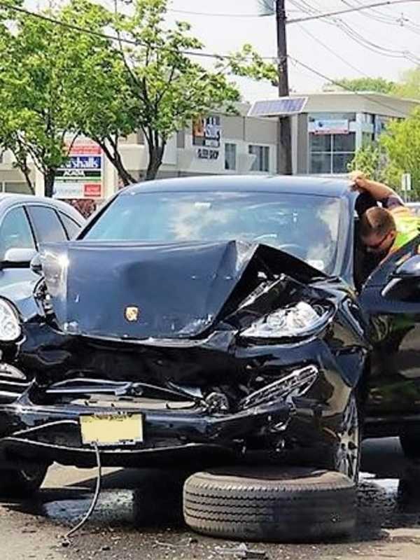 BREAKING: 4-Car Crash Jams Southbound Route 17 In Paramus