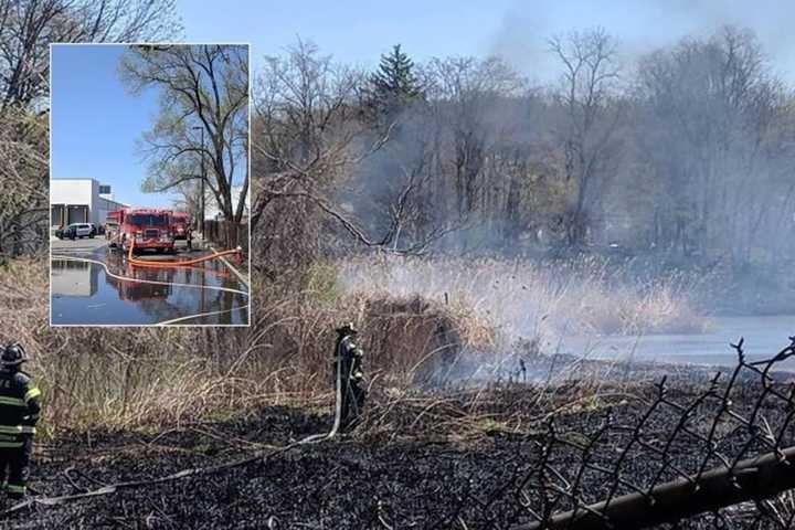 Hackensack Brush Fire Doused