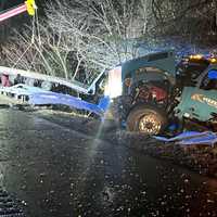 <p>The operation lasted several hours on northbound Route 287 in Mahwah.</p>