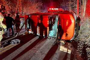 Person Trapped After Vehicle Rolls Over In Northern Westchester