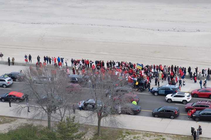 Soccer Fans Shut Down Route 1 In Revere For Morocco's Historic World Cup Win