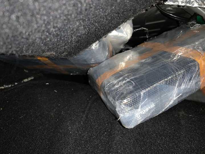 Members of the Westchester County Police Department helped discover six kilogram-sized packages filled with cocaine in a Queens man&#x27;s car.