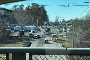 Person Ejected From Car After Colliding With Tractor-Trailer In Central Mass