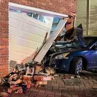 <p>The driver was &quot;operating at a high rate of speed&quot; before the Nissan Sentra slammed into the Schlomann Drive home in Oradell.</p>