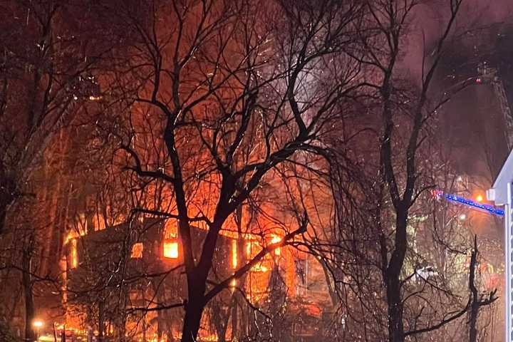 Condominiums Go Up In Flames In Northern Westchester Early Morning Blaze