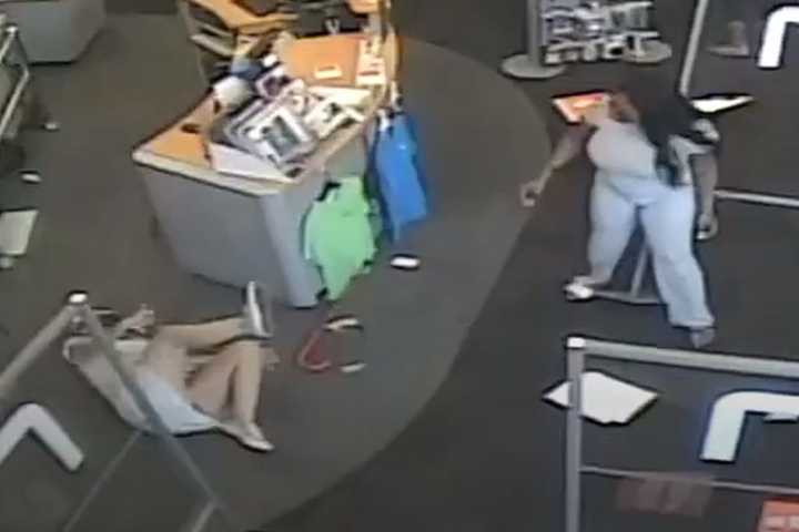 WATCH: Staples Customer Thrown Down, Leg Broken, By Woman Who Refuses To Wear Mask