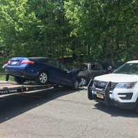 <p>Route 202 was temporarily shut down in Montebello as Ramapo police investigated a crash that left some with minor injuries.</p>