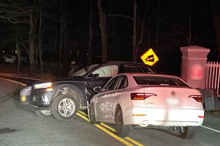 Person Hospitalized After Car Pinned Under Another In Cortlandt Crash