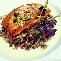 <p>Salmon from Jessica&#x27;s Cafe &amp; Restaurant.</p>