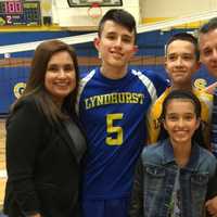 <p>Coach Fausto with his wife Evelyn and children, Giovanni, Gabriel and Mia.</p>