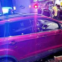 <p>Two men were struck by flying debris after the SUV driven by an 82-year-old Elmwood Park driver plowed straight into the Green Dragon restaurant in Fair Lawn on Feb. 5.</p>