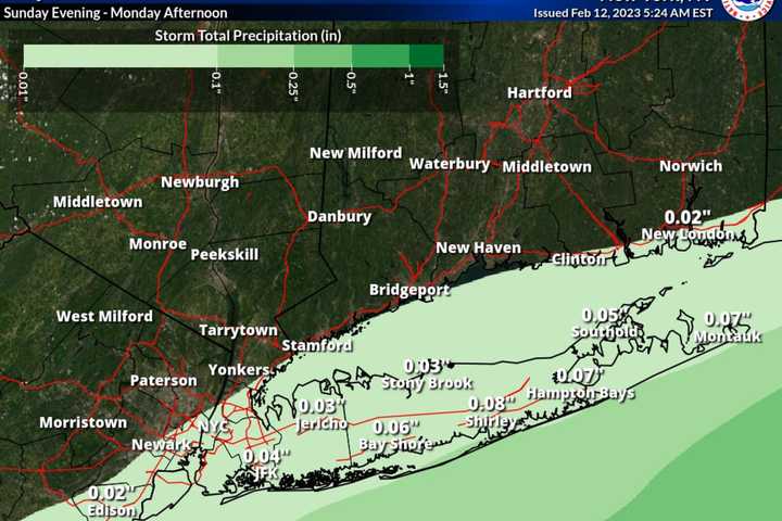 Here's Latest On New Storm System, Areas Where Rain, Wintry Precipitation Are Possible