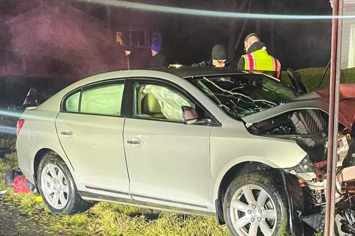 Driver Hospitalized, Main Road Closed In Hudson Valley After Crash