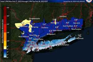 Winter Storm Watch Issued For Orange County: Here's How Much Snowfall To Expect