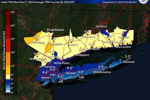 Projected Snowfall Totals Increase For Major Winter Storm Headed To Region