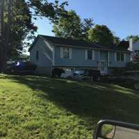 <p>A bear was caught investigating a Hillburn home on Thursday morning.</p>