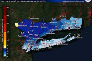 Projected Snowfall Totals Increase For Winter Storm Headed To Region