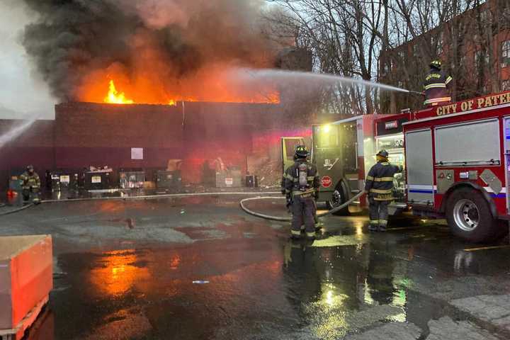 UPDATE: Ferocious Fire Destroys Building Housing Longtime Pickle King Business In Paterson