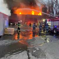 <p>Portions of the Pickle King building at 220 Ellison Street in Paterson have been vacant and populated by squatters for some time, leading to speculation about how the fire may have started early Saturday, March 25.</p>