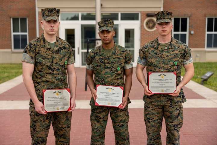 Heroic Marines Honored For Saving Stafford Teen From Stabbing During Assault At Chick-fil-A