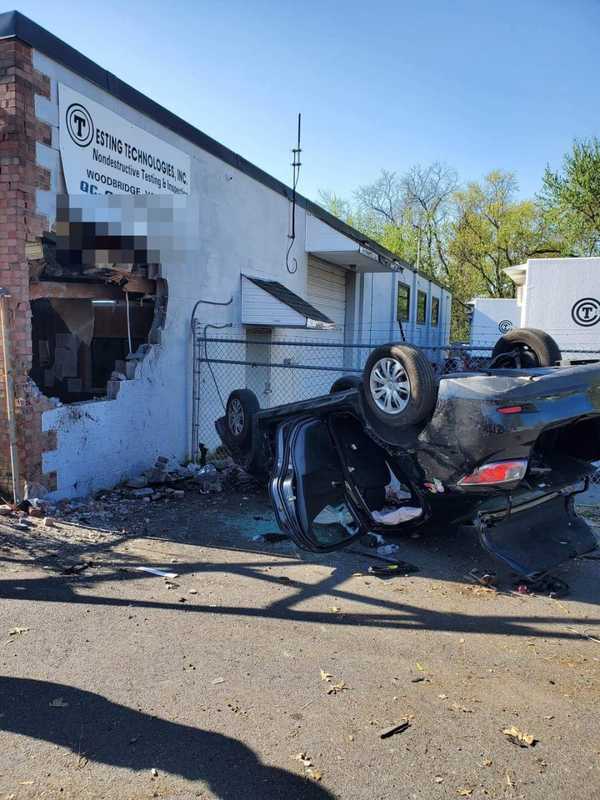 Speeding Teen Dies Crashing Into Building While Passing Driver In Woodbridge, Police Say