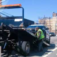 <p>The Rochelle Park police officer was released after being treated at Hackensack University Medical Center following the crash on Monday, April 10.</p>