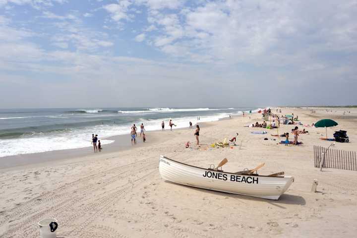 Swimming was prohibited at Jones Beach State Park after a possible shark sighting Tuesday morning, Aug. 8.