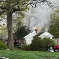 <p>No injuries were reported in the two-alarm fire that ignited in Ramsey around 6:40 a.m. Thursday, April 27.</p>