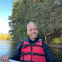 <p>Rick Wanstall enjoyed several outdoor activities like kayaking</p>