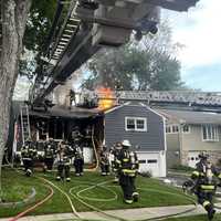 <p>Waldwick firefighters, assisted by their area colleagues, had the main body of the Moore Avenue fire knocked down quickly.</p>