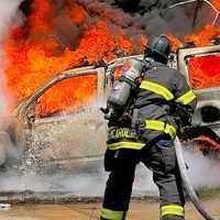 <p>The fire in Leonia spread into the Wooree Insurance Agency building on Fort Lee Road, a block up from busy Broad Avenue, shortly before 1:30 p.m. Thursday, May 11.</p>