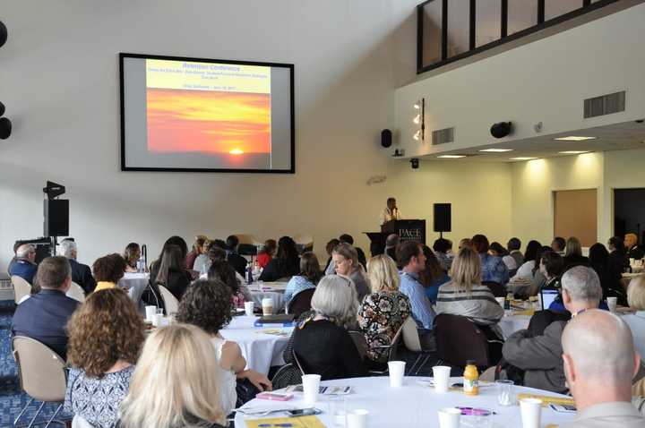 Faculty and staff from schools across the region gathered at Pace University to discuss the growing problem of university retention.