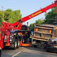 <p>Two right lanes were closed into mid morning as the wreckage was cleared and the Bergen County Sheriff&#x27;s Bureau of Criminal Identification collected evidence.</p>