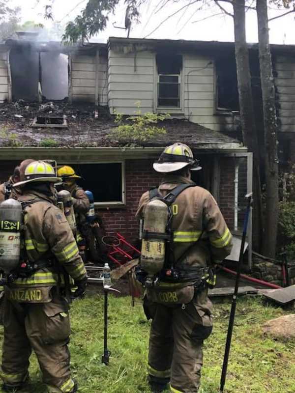 Fire Destroys Two-Story Home In Putnam