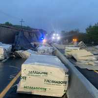 <p>Route 17 was closed in both directions after the pre-dawn crash in Upper Saddle River.</p>