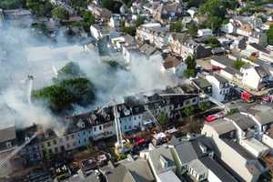 Easton Fire Rips Through Row Homes On Memorial Day