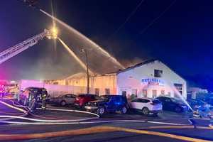 Heavy Fire At Kenilworth Auto Body