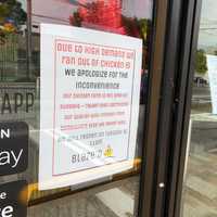 <p>&quot;Due to high demand we ran out of chicken,&quot; according to a sign on the door of Blaze&#x27;D Chicken in Hackensack.</p>