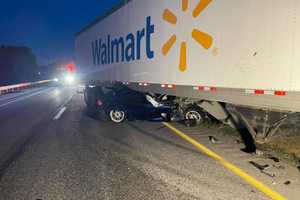 Walmart Tractor-Trailer Crushes Sedan On I-81 In PA: Authorities (PHOTOS)