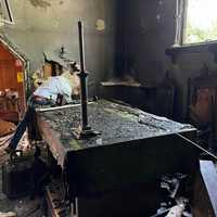 <p>Central Islip&#x27;s Episcopal Church of the Messiah suffered extensive damage in an early-morning fire on Sunday, June 18.</p>